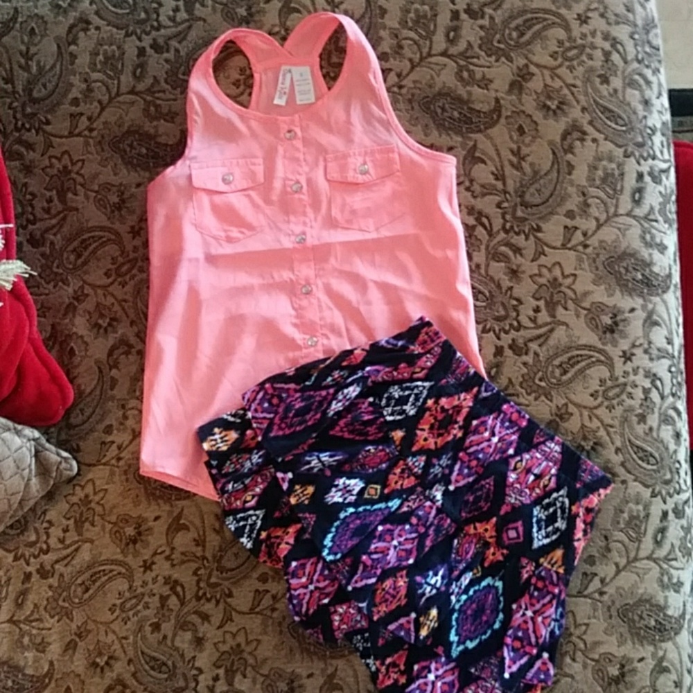 Girls skirt set